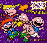 Rugrats - Time Travelers Title Screen